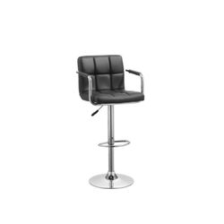 Chrome Arm Barstools 