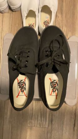 Black Authentic Vans