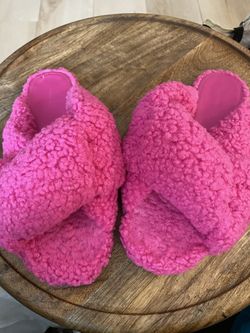 Balenciaga Furry Slides