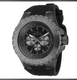 Invicta Aviator Skyshock Men's Watch - 50mm, Black & Silver