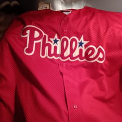 Phillies Jersey No Name  2xl