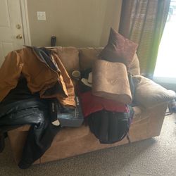 Love Seat Couch Recliner set