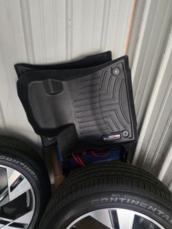 Audi E Tron OEM Wheels and 80%  Tread Tires 255 50 20