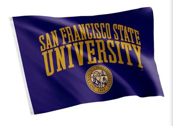 3x5 ft San Francisco State University SFSU Gator banner flag