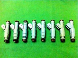 36LB FUEL INJECTORS MUSTANG, CAMARO,CORVETTE BMW, JEEP, DODGE, EV1 L98 LT1 LS1 LS6 36lb injectors rated at 42lb on LS Motors!!! See Below!