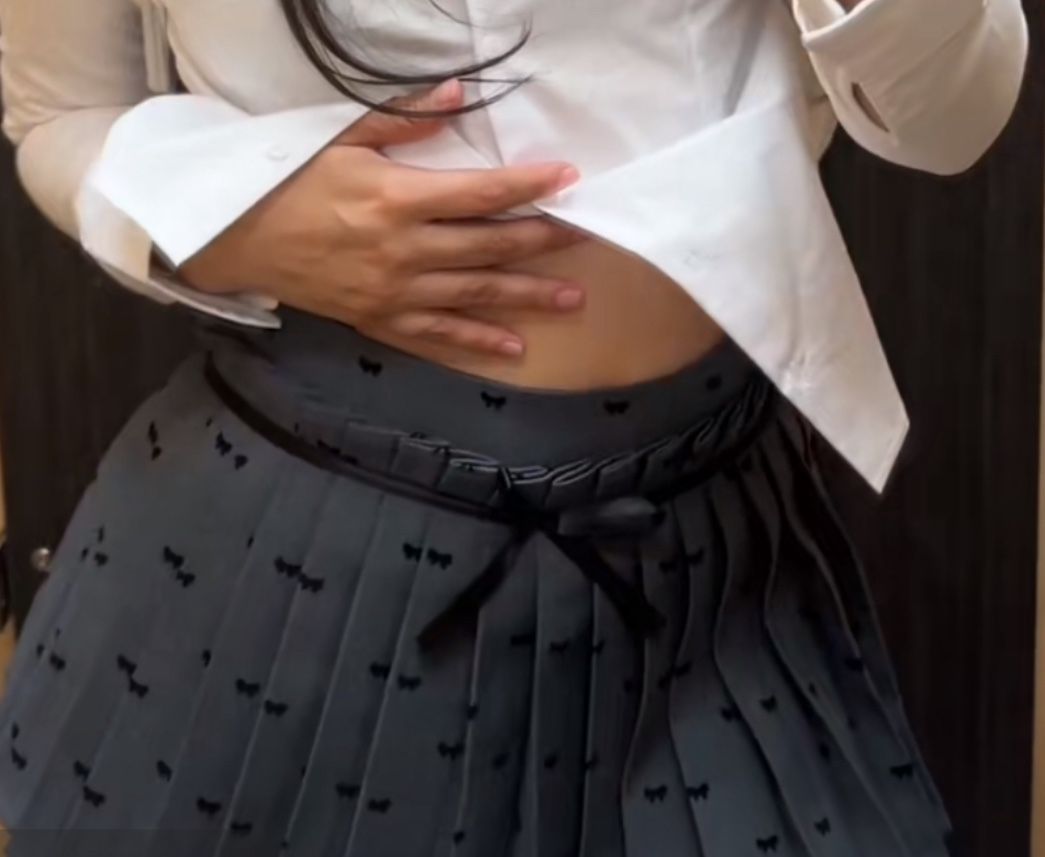 NWOT Mini Pleated Skirt