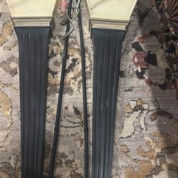 Two Plugin Wall Sconces 