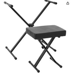 World Tour Single X Keyboard Stand and Deluxe Bench
