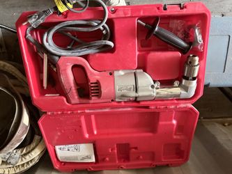 Milwaukee heavy-duty corded right-angle drill
