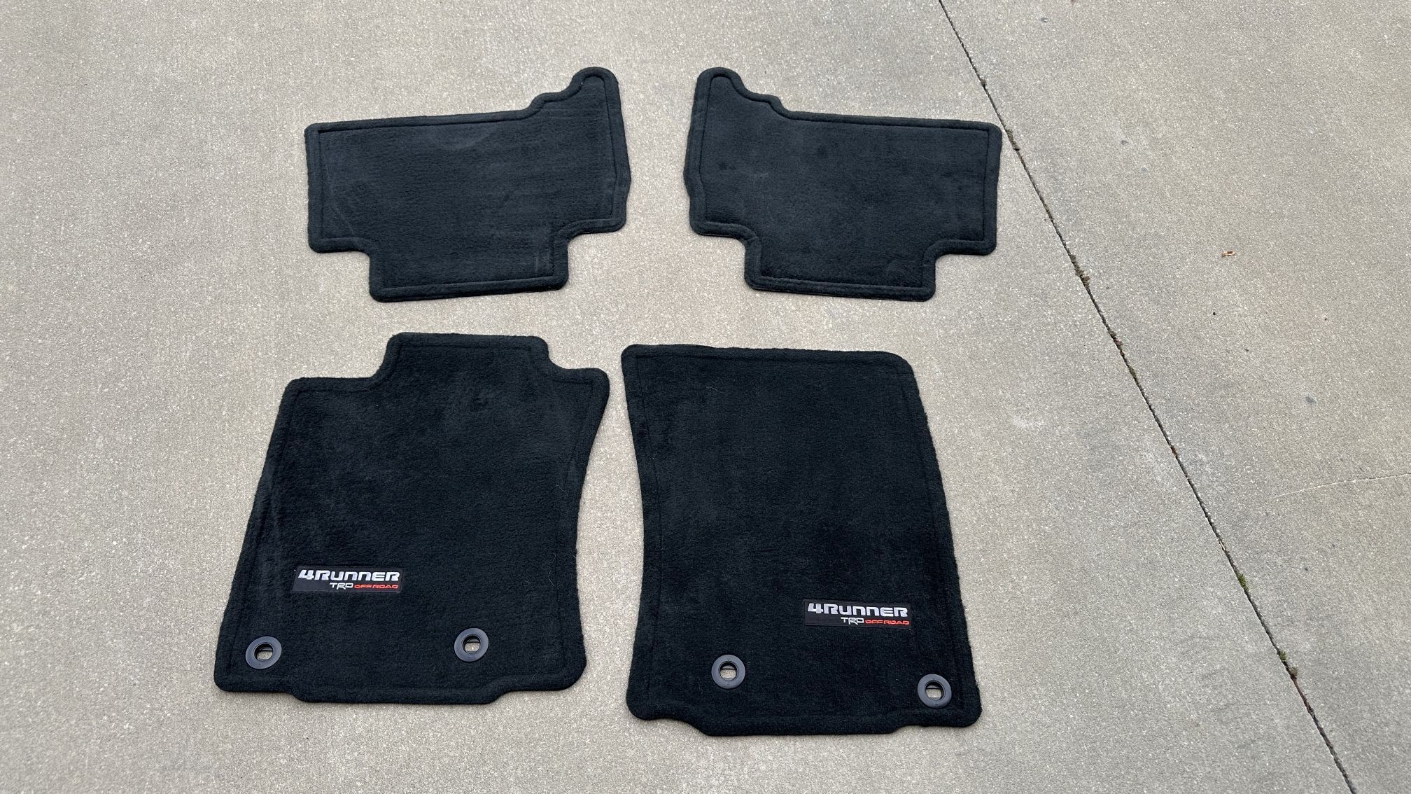 Toyota 4Runner TRD Offroad Floor Mats (5th Gen)