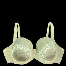 Soma 38DD Golden Nude Elegant Bra Underwire Stunning Support Balconet