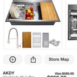 New Stainless Sink - New In Box 