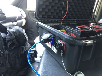 Waterproof power case for kayak gps fish finder