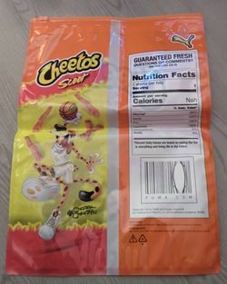 Hot cheetos bag
