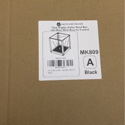 Clear Display Holder Stand Box