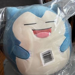Snorlax 14 Inch Squishmallow Pokemon NWT