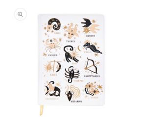 Zodiac Bookcloth Journal by Designworks Ink