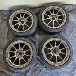 WedsSport TC105N 17x9 +25 – $1,300 OBO