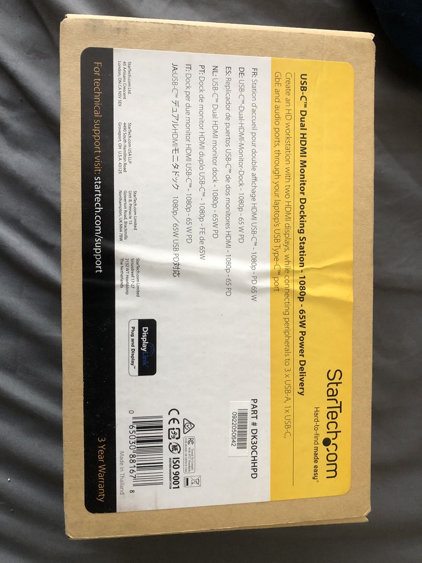USB-C Dual HDMI Monitor Docking Station