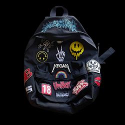 Balenciaga XXL gamer patch backpack