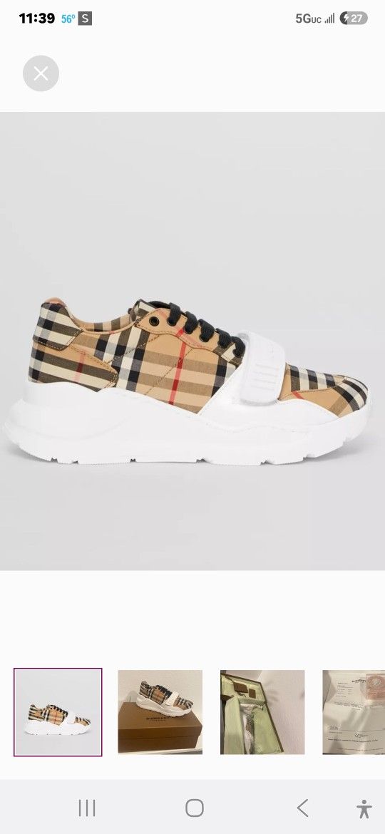 Burberry Women Shoes Size 37
