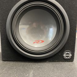 12” Alpine Type R Competition Subwoofer With Box