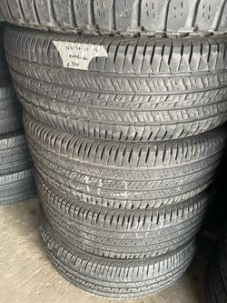 4 USED 26570R17 Pathfinder All Season tires and ALIGNMENT for $300 installed and balance.  265/70/17 265/70/R17 265 70 R 17 265 70 17 26570R17  AIl NE