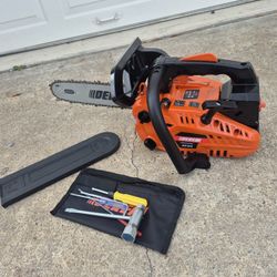 2512S ) 12-inch professional chainsaw, 25.4 CC, one-handed lightweight chainsaw 2-stroke