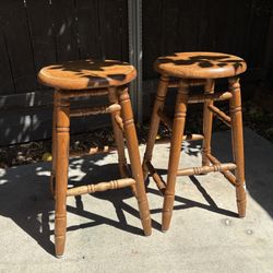Stools (pair $20)