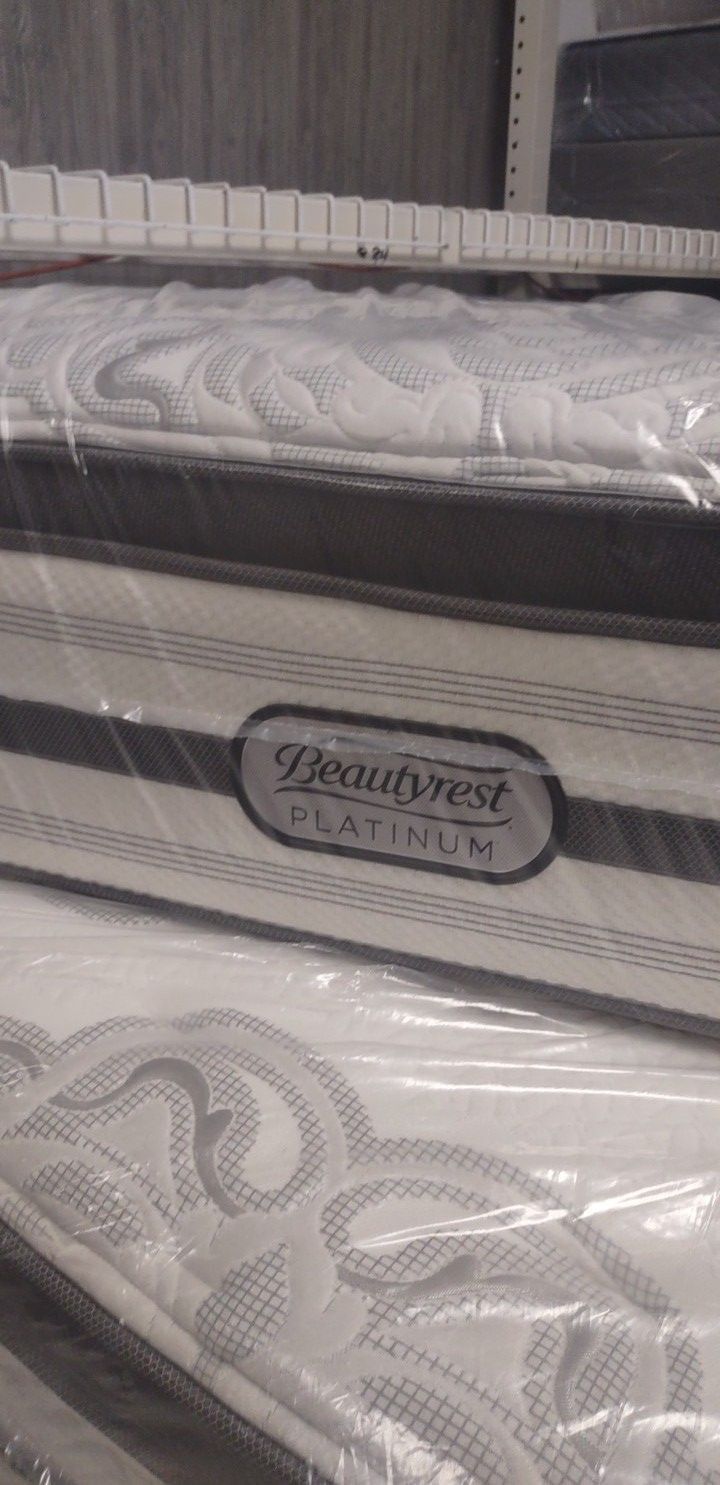🔛🔝 $399 Beautyrest Platinum Full Size Mattress Only $399 🔛🔝