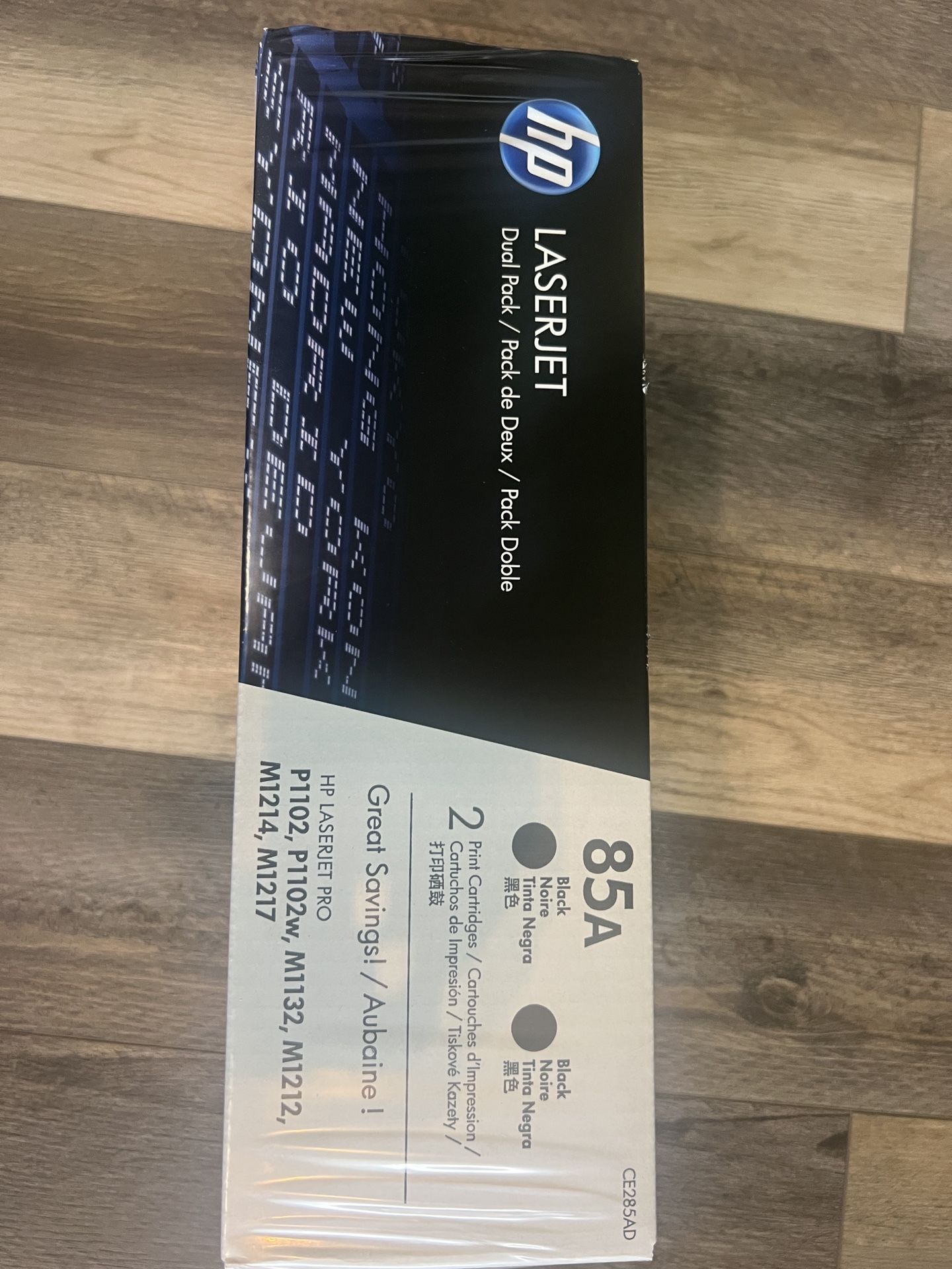 NEW AND UNOPENED:HP 85A Printer cartridge 2-pack
