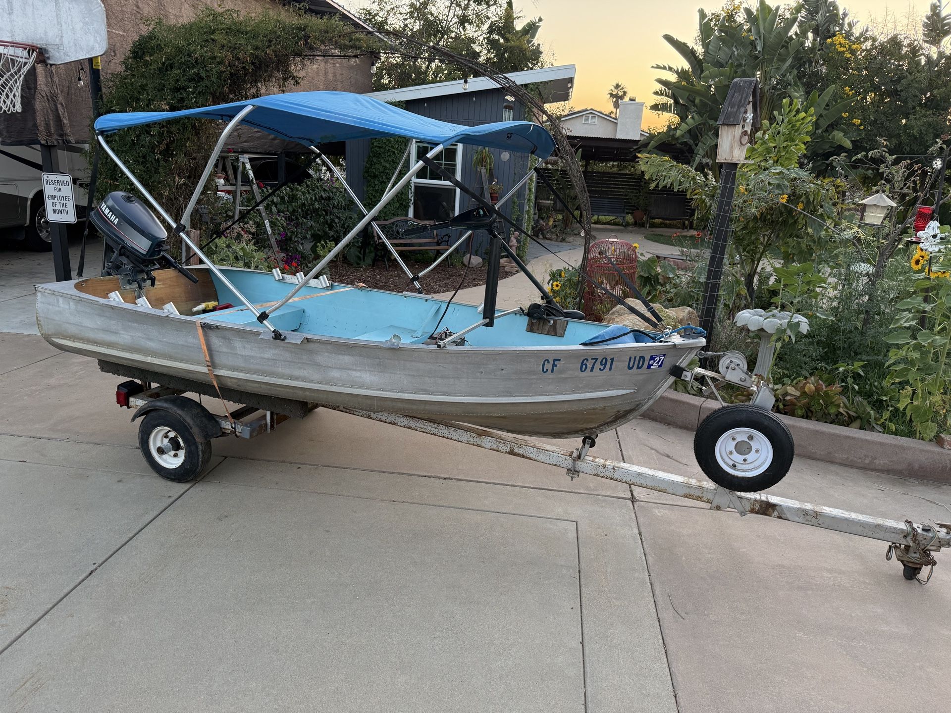 12 ft aluminum John boat