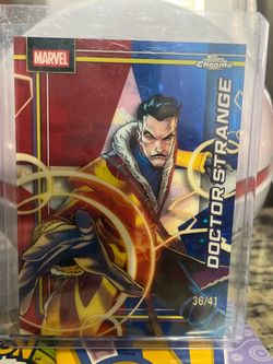 Topps Marvel Topps Chrome Doctor Strange 2026 Serial Numbered Card