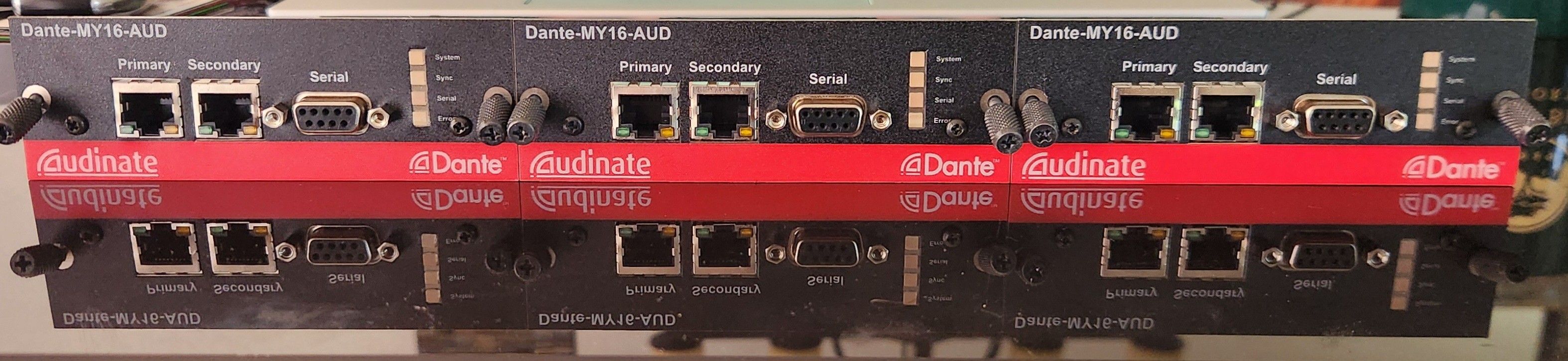 Audinate Dante MY16 AUD 16 channel I/O Card For YAMAHA