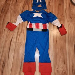 Captain America Toddler Costume