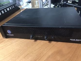 Crown xls 602 amplifier