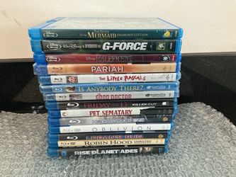 Blu-ray Movie stack