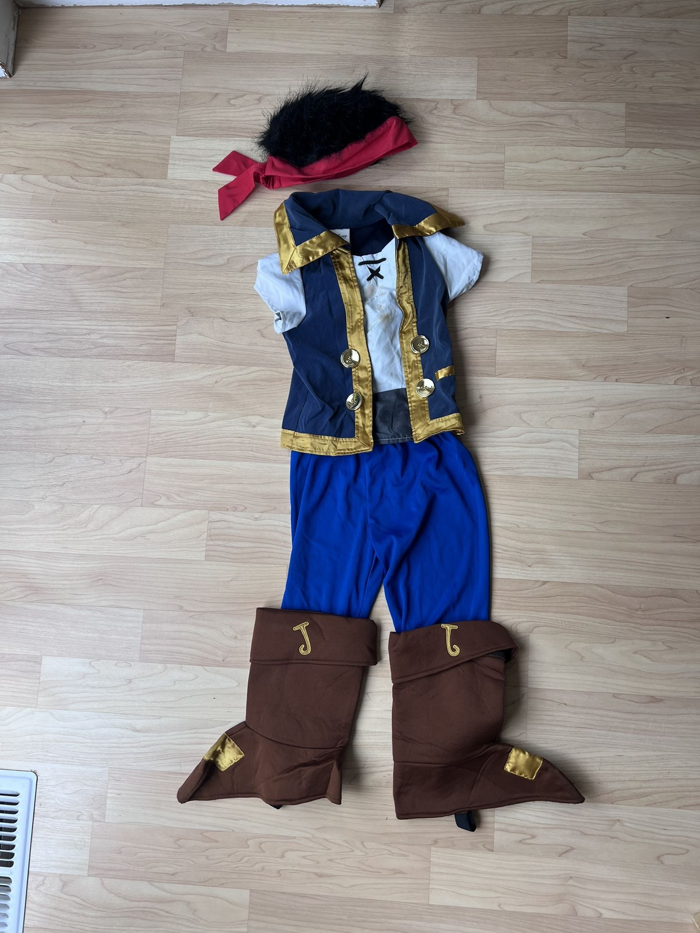 Toddlers Jake And The Neverland Pirates Costume