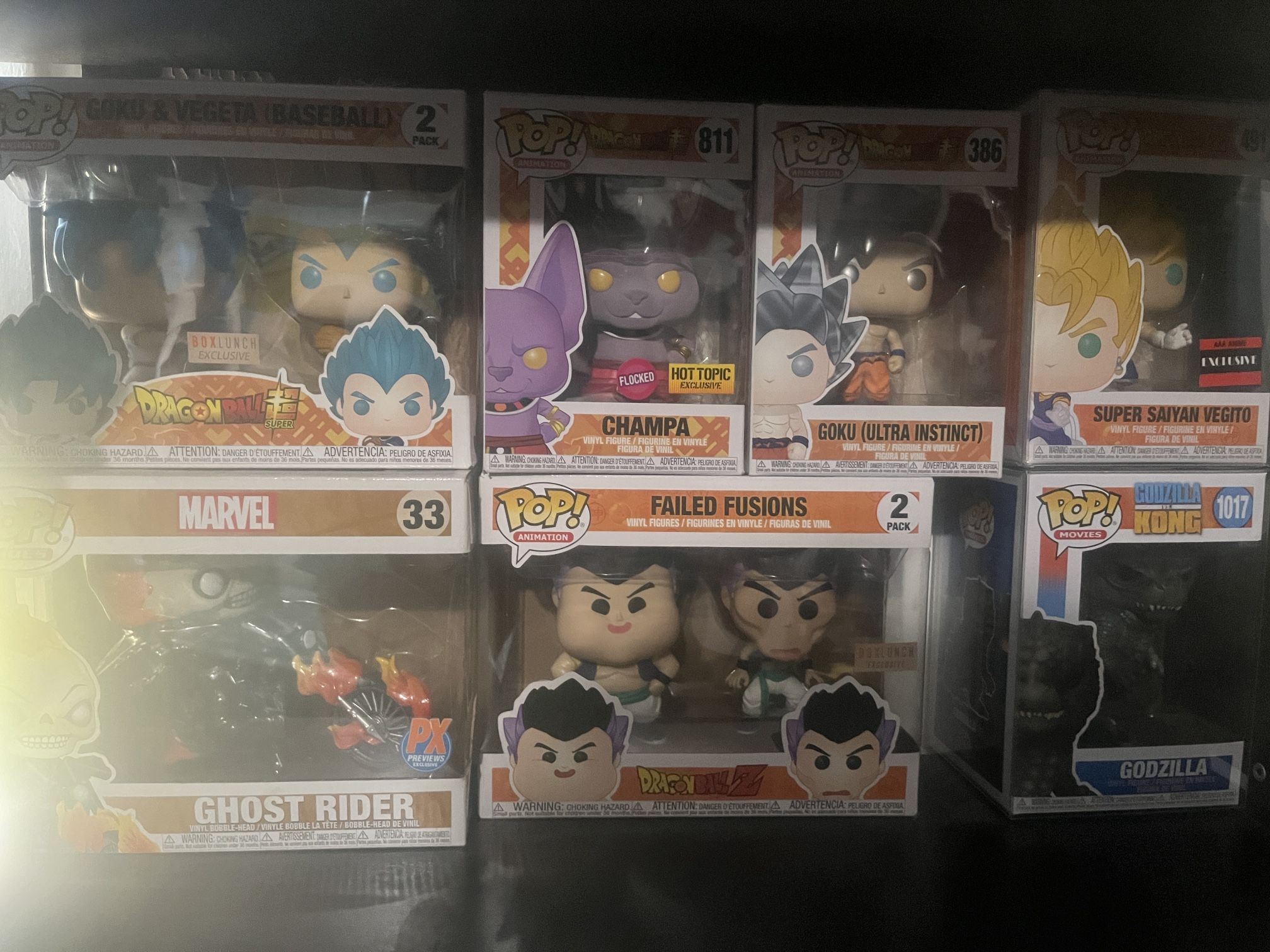 Funko Pops 