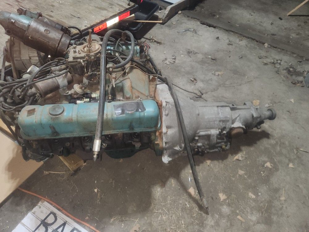 1(contact info removed) Buick 300 V8 Engine And Transmission.