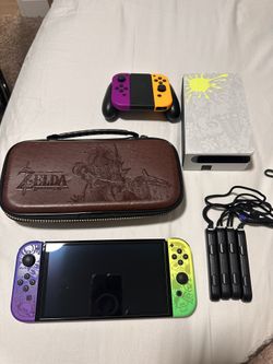 Nintendo Switch OLED Splatoon 3 Edition Bundle