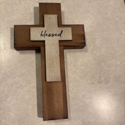 Blessed Wall Hanging Cross