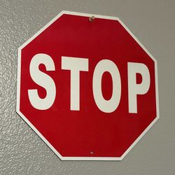 stop sign