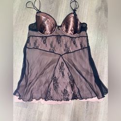 Lace Nightgown Babydoll