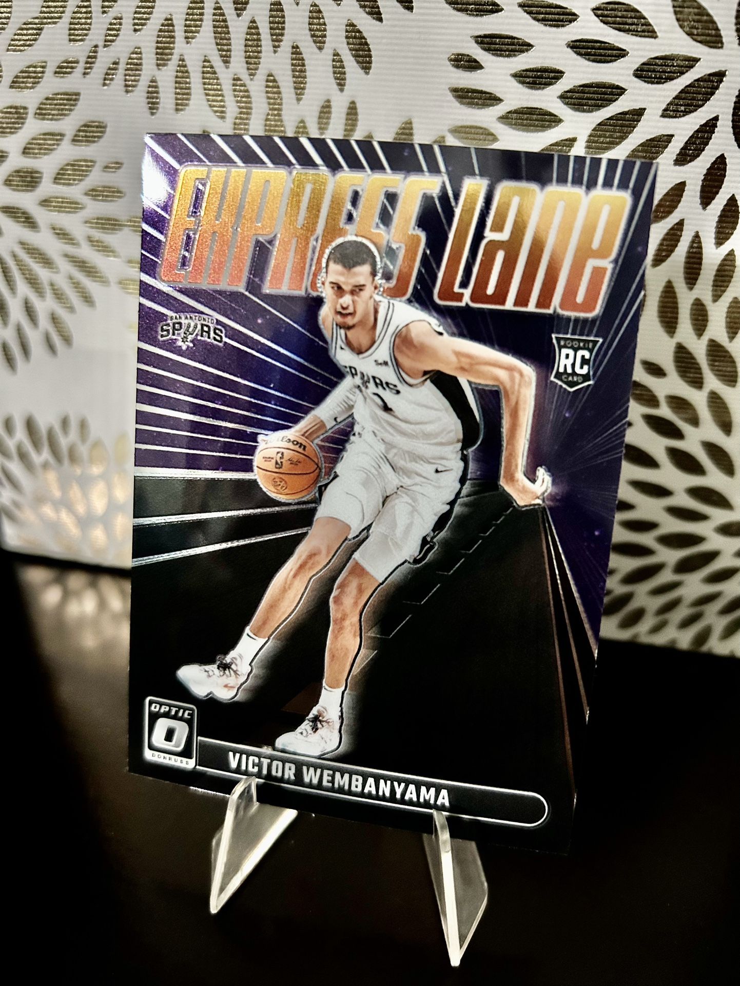 Victor Wembanyama Optic Express Lane Rookie Card!