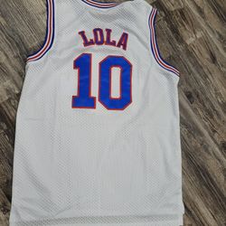  Lola Bunny Tune Squad Looney Tunes Basketball Jersey Medium. Like new