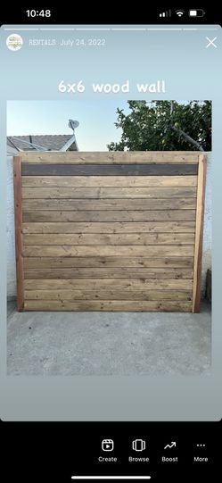 Wooden Stackable Wall Stand