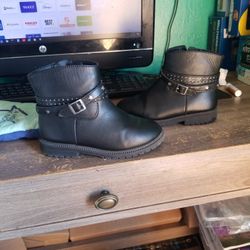 Wondernation Girls Boots With Zipper