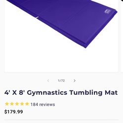 We Sell Mats 8’ X 4’ Cheer Mat Purple 80$