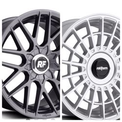 Rotiform 18" Rim fit 5x112 5x120 5x114 ( only 50 down payment / no CREDIT CHECK)